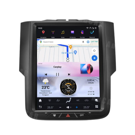 OPNE BOX AuCar Tesla Android 11 10.5″ Car Radio GPS Navigation For Dodge Ram 2013-2018 Car Multimedia Stereo Player Car Video